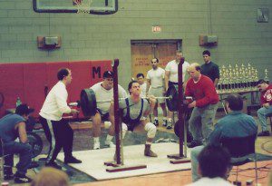 Miles Beccia all natural powerlifting competition