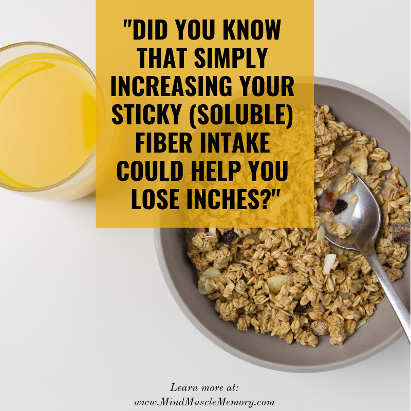 JulyArt1 July2018 How to Lose Inches Fast with Soluble Fiber for Improved Protein Digestion