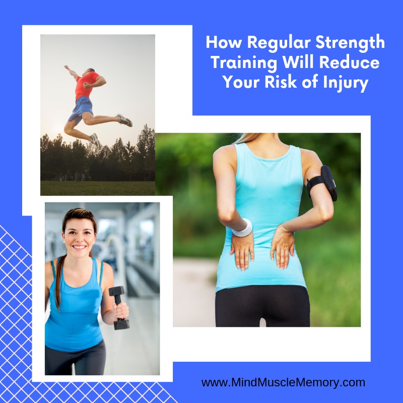 How Regular Strength Training Will Reduce Your Risk of Injury 1 Regular strength training will reduce your risk of injury no matter your age. How Regular Strength Training Will Reduce Your Risk of Injury