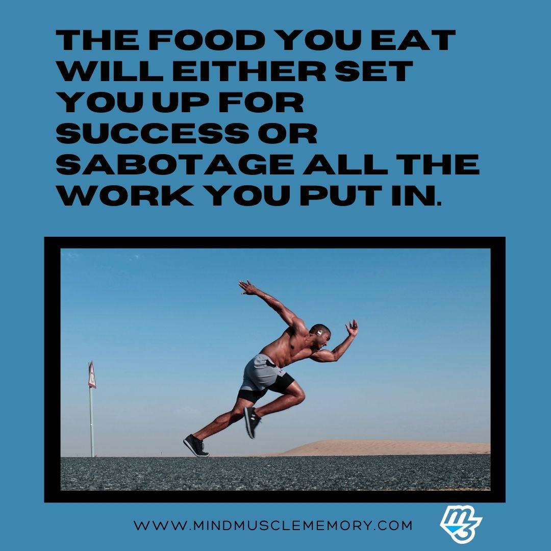 The food you eat will either set you up for success or sabotage all the work you put in with M3 Craft your body master your life