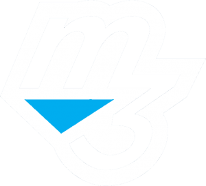 m3 website white logo