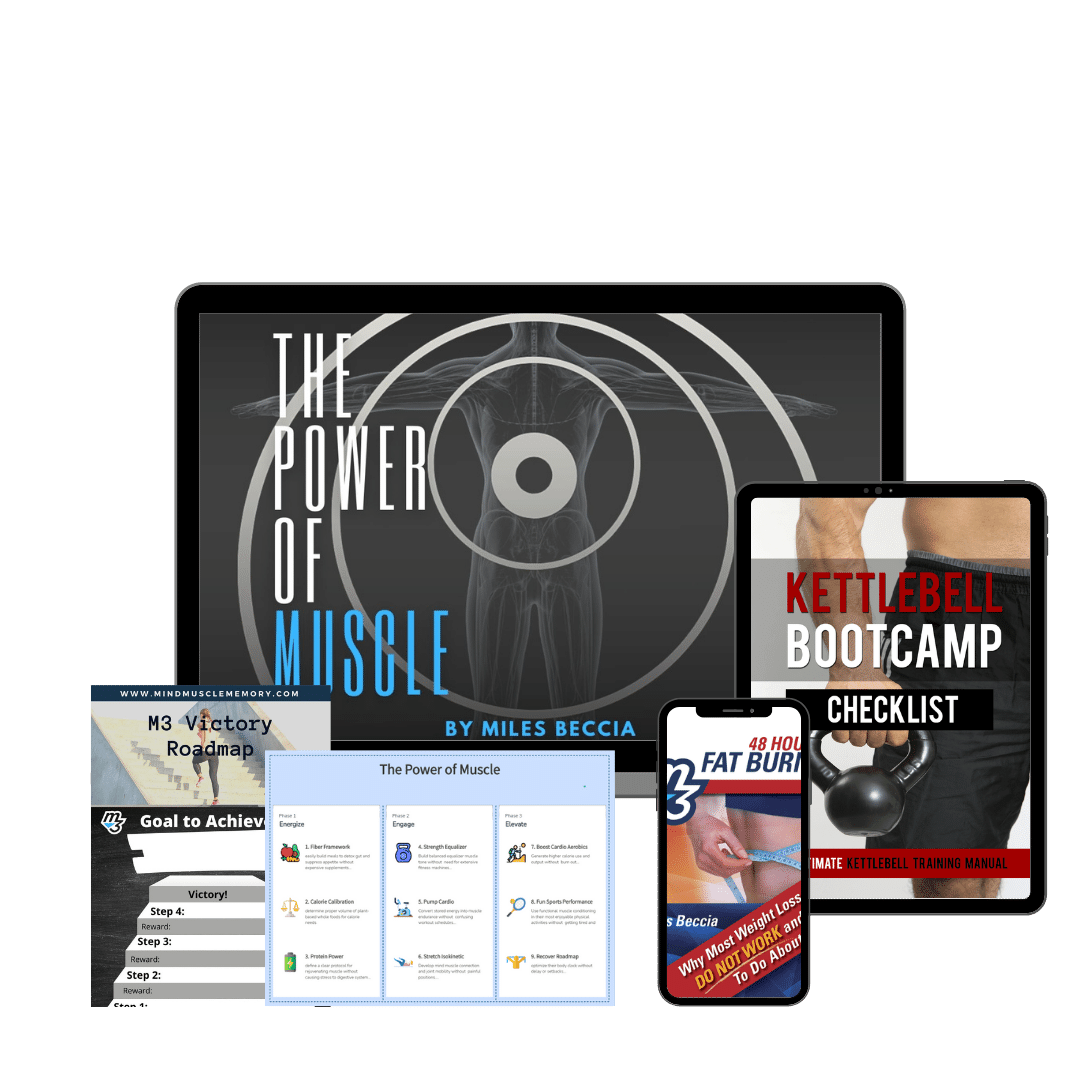 power of muscle digital course bundle image Sales Page